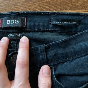 Cigarette black jean